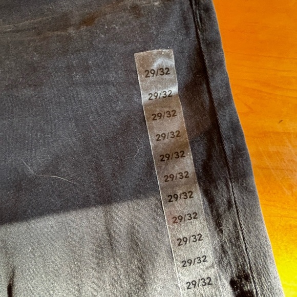 American Eagle Outfitters Flex Straight 28/32 black denim jeans - Picture 5 of 11